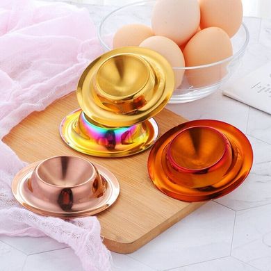 Подставка под яйца радужного цвета
