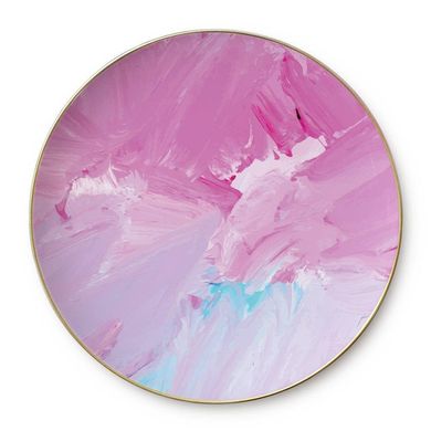 Тарелка "Фламинго" розового цвета